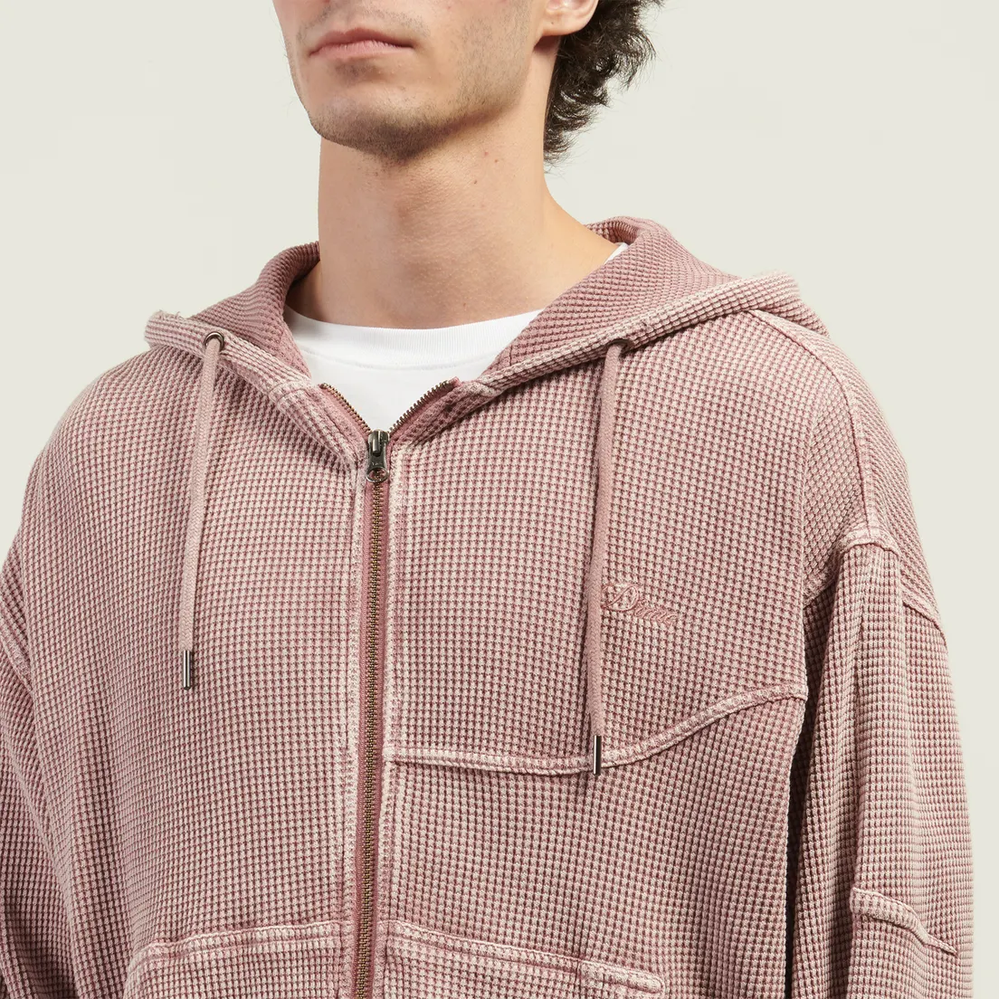 Dime Мужская толстовка Premium Waffle Zip Hoodie