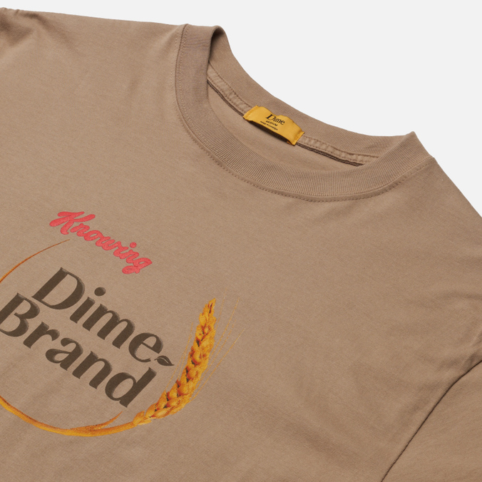 Мужская футболка Dime, цвет бежевый, размер L DIMESU25CAM Grain - фото 2