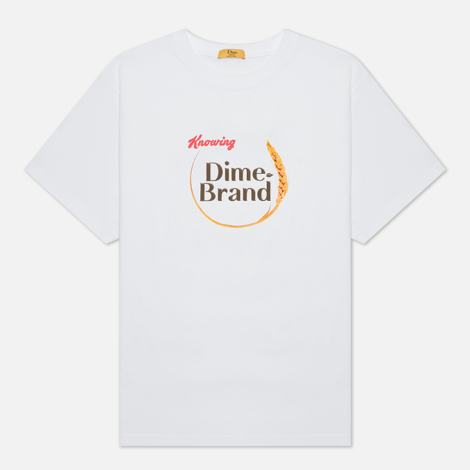 Мужская футболка Dime, цвет белый, размер M DIMESU25WHT Grain - фото 1