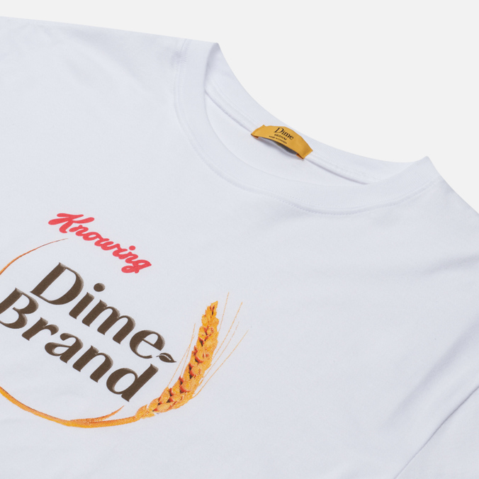 Мужская футболка Dime, цвет белый, размер M DIMESU25WHT Grain - фото 2