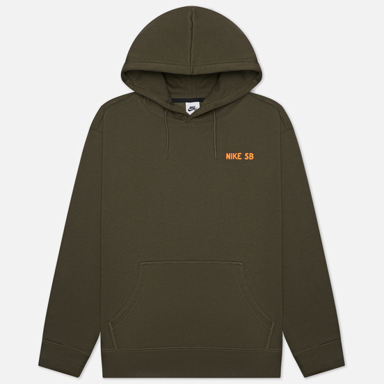 Мужская толстовка Nike SB Graphic Hoodie Cargo Khaki/Total Orange