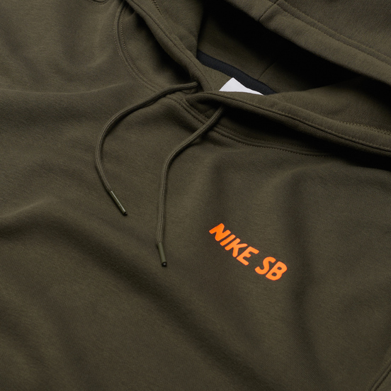 Мужская толстовка Nike SB Graphic Hoodie Cargo Khaki/Total Orange