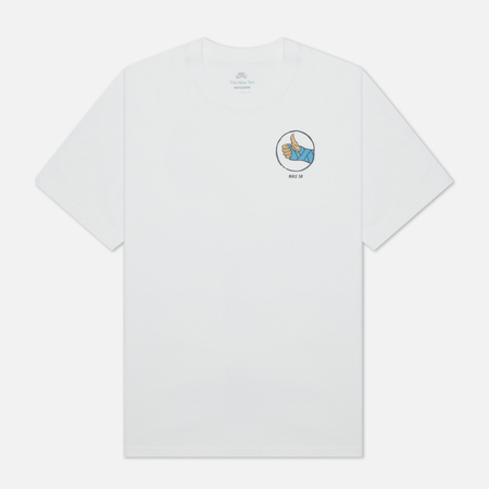 Мужская футболка Nike SB Fracture, цвет белый, размер L