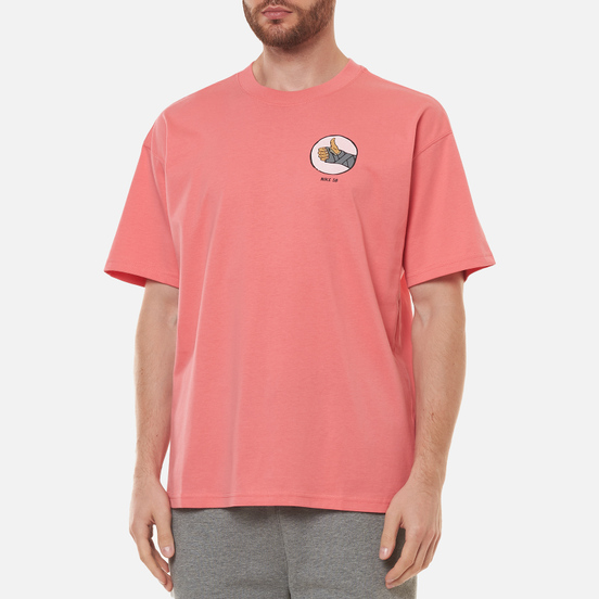 Мужская футболка Nike SB Fracture Pink Salt