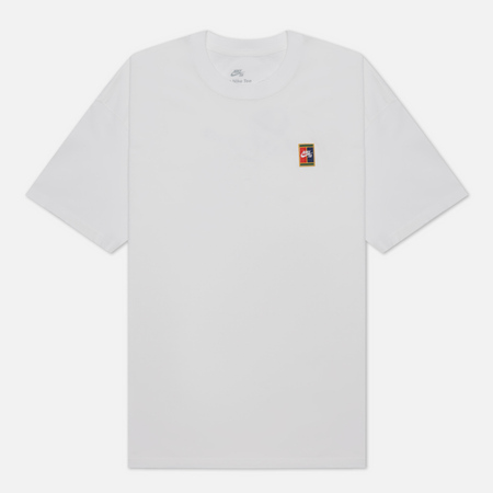 Мужская футболка Nike SB Header, цвет белый, размер XL