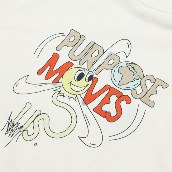 Мужская футболка Nike Move To Zero Purpose Pure/Cream II