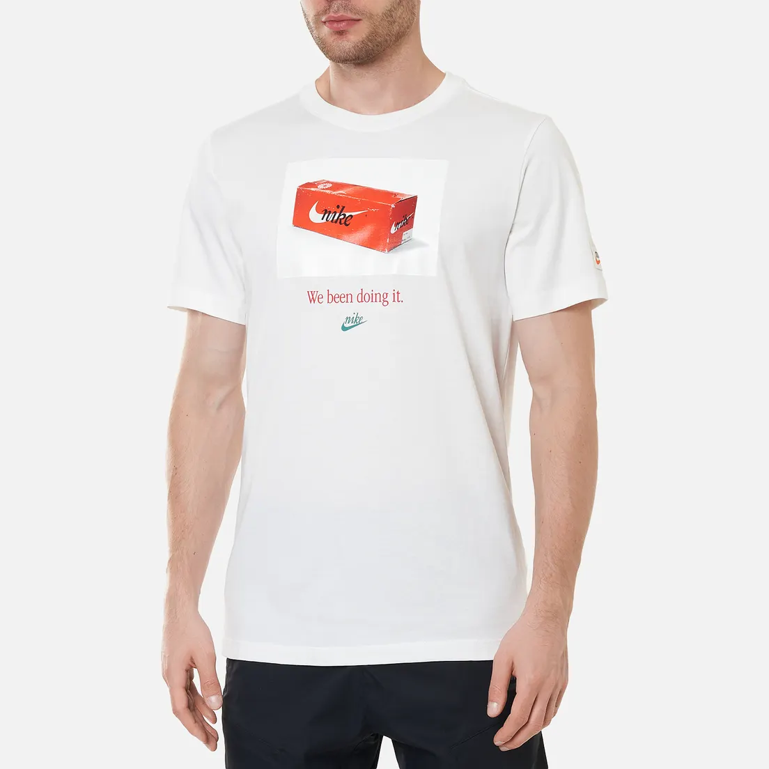 Nike Мужская футболка Swoosh 50 Photo