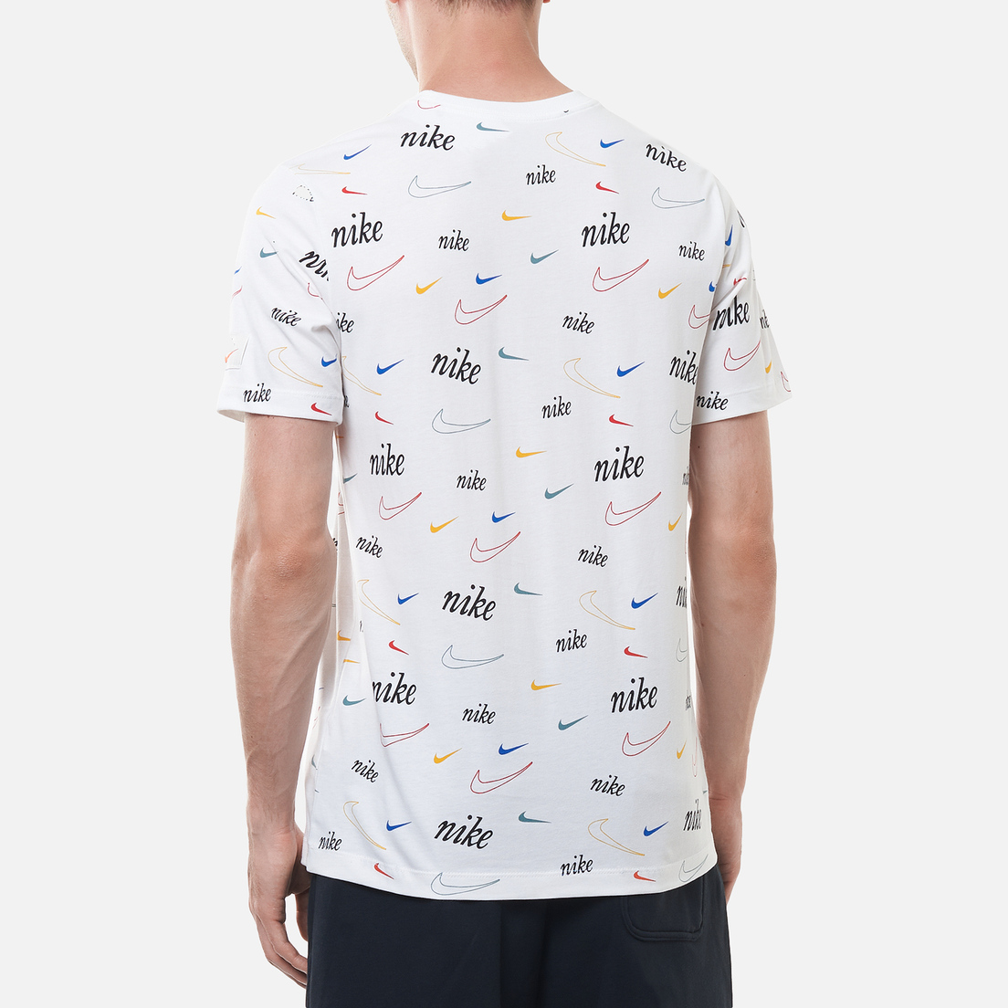 Nike Мужская футболка Swoosh 50 All Over Print