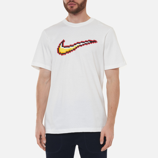 Мужская футболка Nike Swoosh White