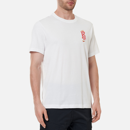 Мужская футболка Nike x Kyrie Irving Dri-Fit Logo White