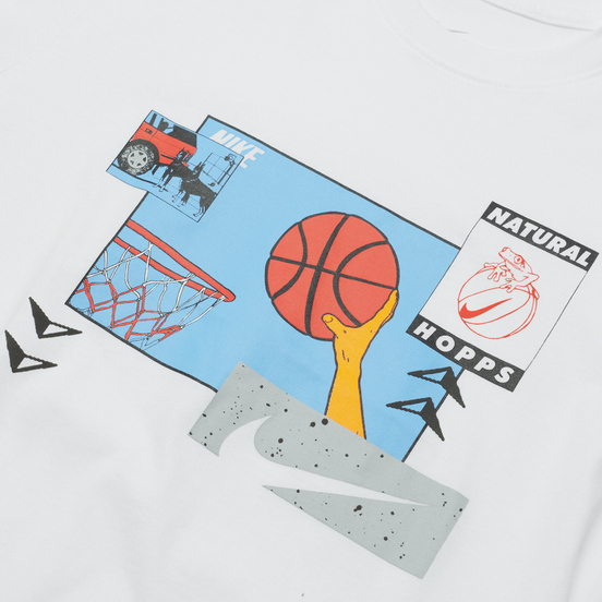 Мужская футболка Nike Basketball Oc Photo White