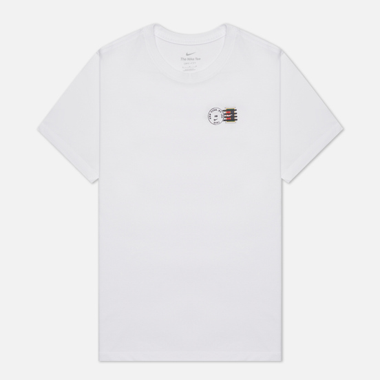 Мужская футболка Nike Court NYC Postcard White