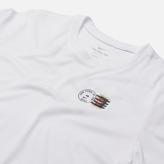 Мужская футболка Nike Court NYC Postcard White
