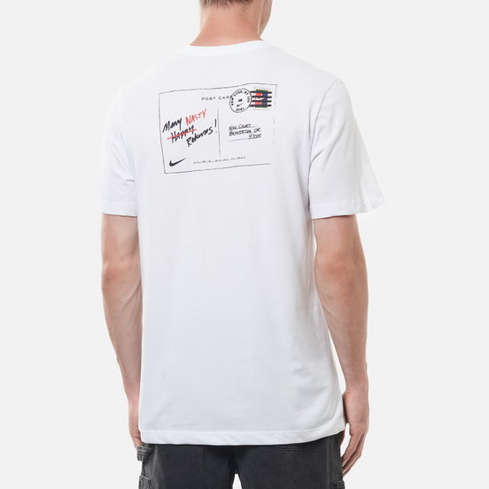 Мужская футболка Nike Court NYC Postcard White