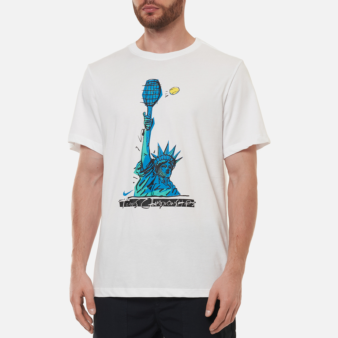 Nike Мужская футболка Court Dri-Fit NYC Liberty