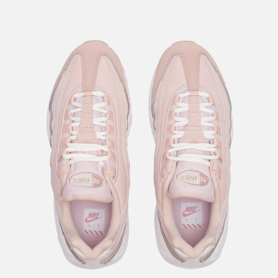 Женские кроссовки Nike Air Max 95 Pink Oxford/Summit White/Barely Rose