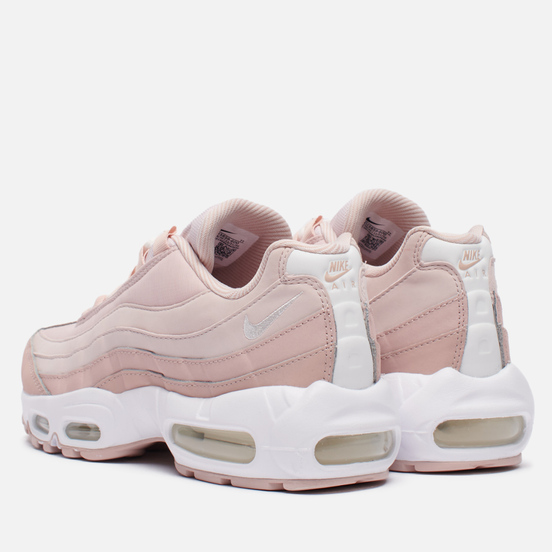 Женские кроссовки Nike Air Max 95 Pink Oxford/Summit White/Barely Rose