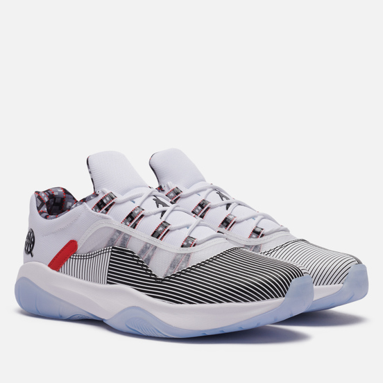 Мужские кроссовки Jordan Air Jordan 11 Low CMFT Quai 54 White/Black/University Red