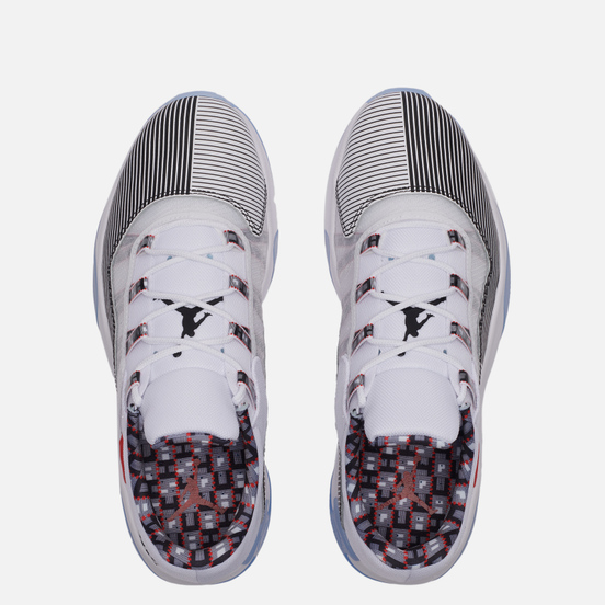 Мужские кроссовки Jordan Air Jordan 11 Low CMFT Quai 54 White/Black/University Red