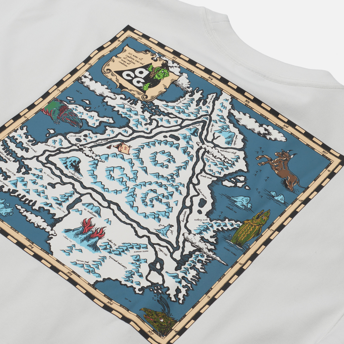 Nike Мужская футболка NRG ACG Iceland Map