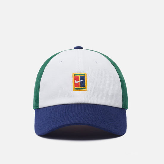 Кепка Nike H86 Court Logo Seasonal White/Binary Blue/Gorge Green