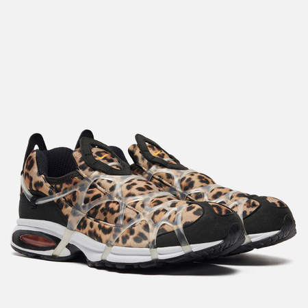 фото Мужские кроссовки nike air kukini se leopard, цвет коричневый, размер 40.5 eu
