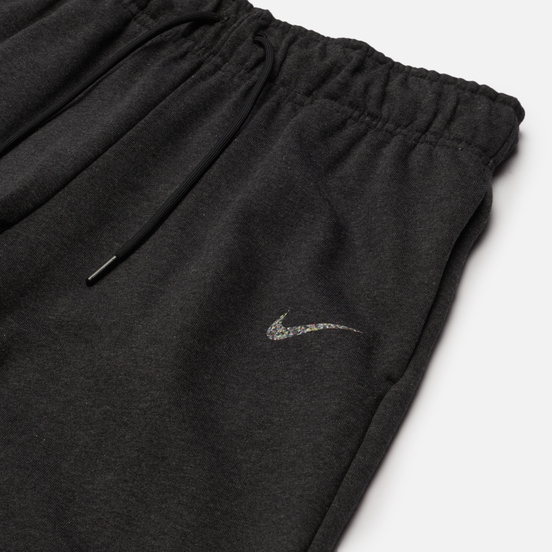 Женские брюки Nike Essentials Fleece Curve Black Heather/White