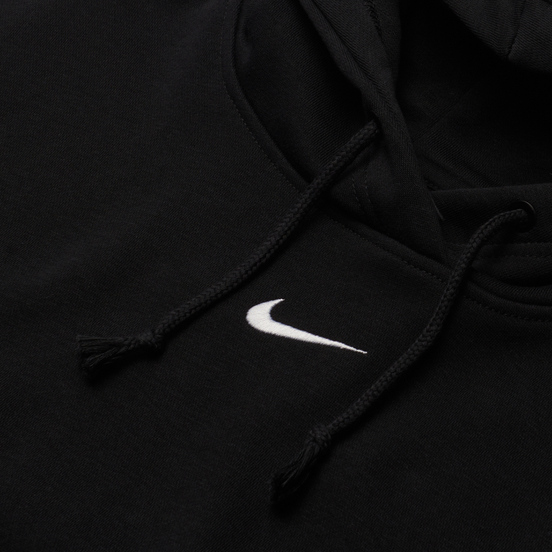 Женская толстовка Nike Essentials Oversized Fleece Hoodie Black/White