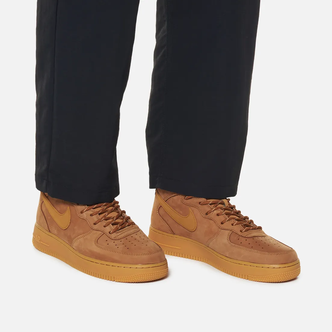 Nike Мужские кроссовки Air Force 1 Mid 07 Flax