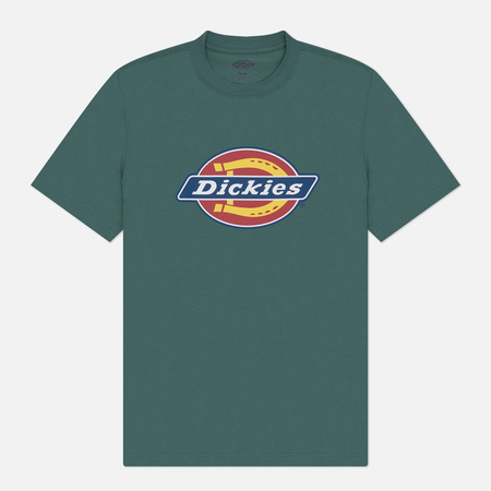 Мужская футболка Dickies Icon Logo, цвет зелёный, размер S