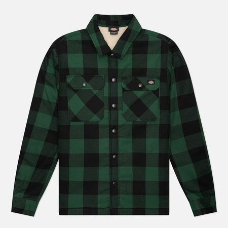   Brandshop Мужская рубашка Dickies Lined Sacramento, цвет зелёный, размер M