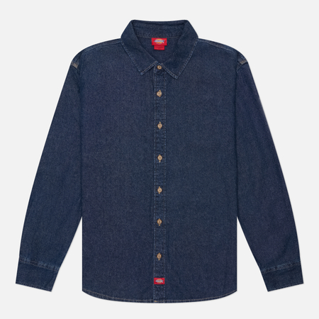 Мужская рубашка Dickies Lightweight Denim, цвет синий, размер XXL