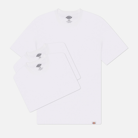 Комплект мужских футболок Dickies 3-Pack, цвет белый, размер XXL