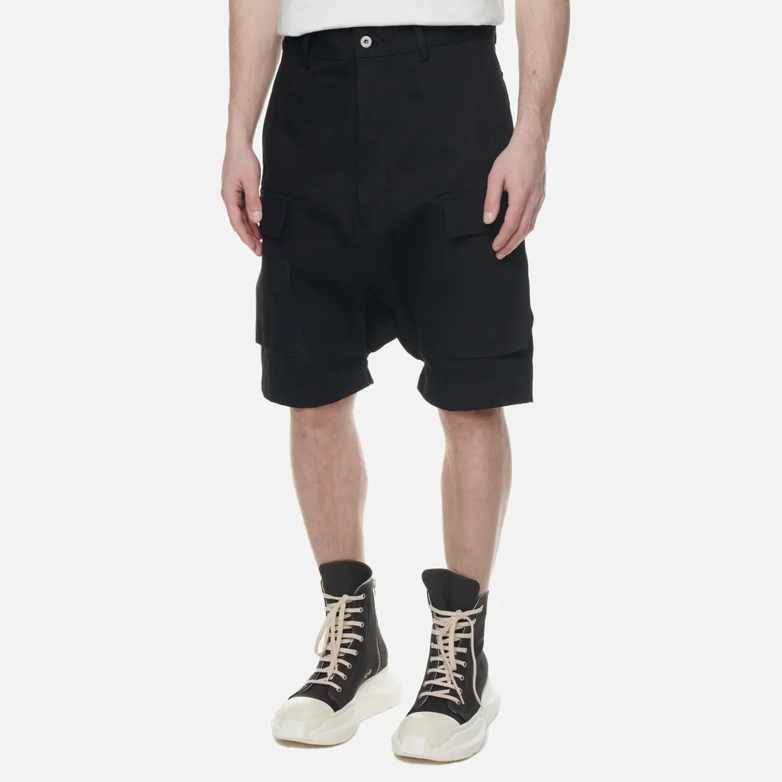 Rick Owens DRKSHDW Мужские шорты Edfu Denim Cargo