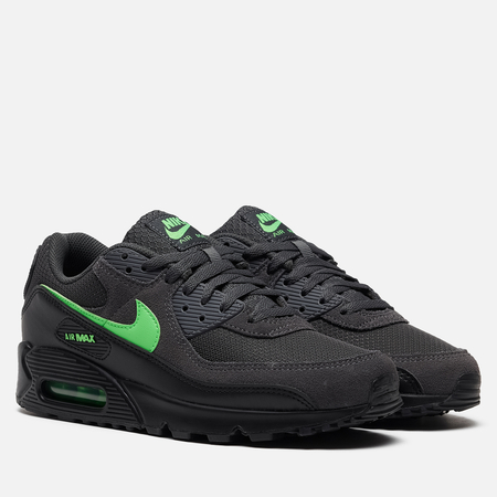 Мужские кроссовки Nike Air Max 90, цвет чёрный, размер 42 EU
