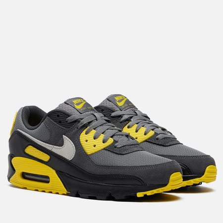 Мужские кроссовки Nike Air Max 90, цвет серый, размер 40 EU