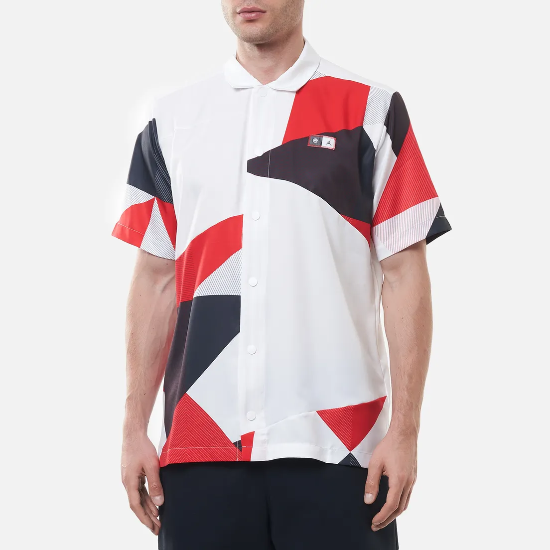 Jordan Мужская рубашка Printed Shooting All Over Print Quai 54