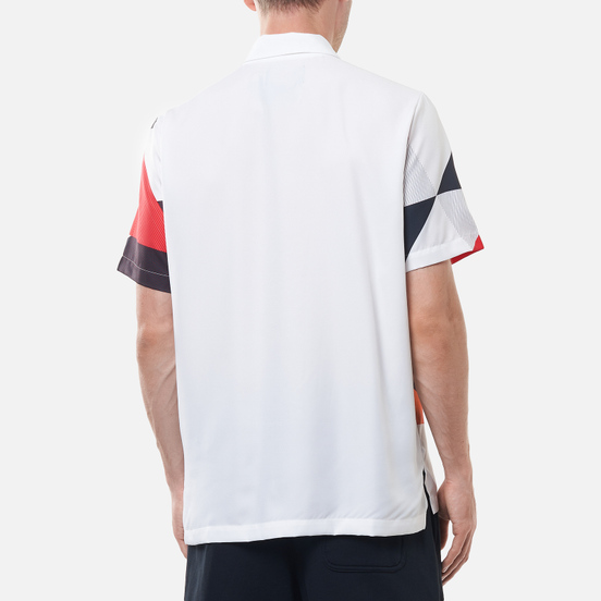 Мужская рубашка Jordan Printed Shooting All Over Print Quai 54 White