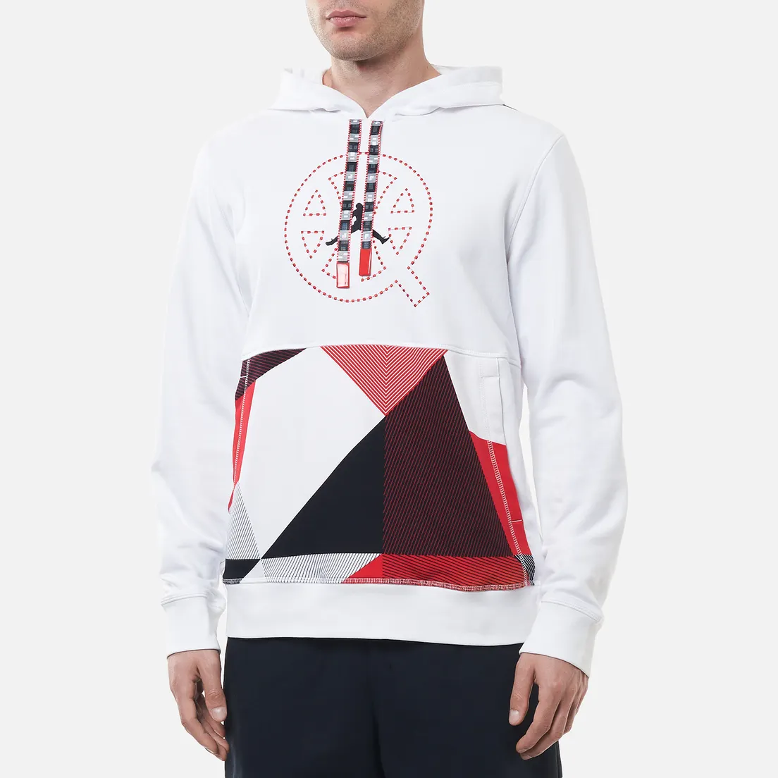 Jordan Мужская толстовка Fleece Hoodie Quai 54
