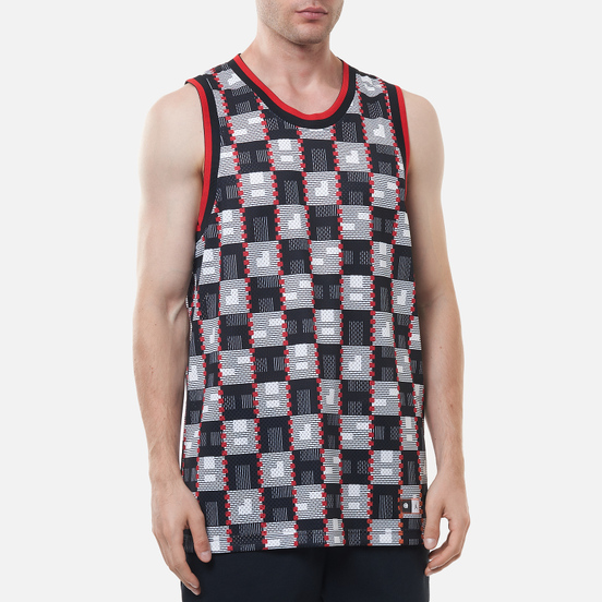 Мужская футболка Jordan Off-Court Jersey Quai 54 White/University Red/White