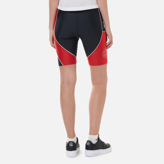 Женские шорты Jordan Essential Bike Quai 54 Black/University Red/University Red