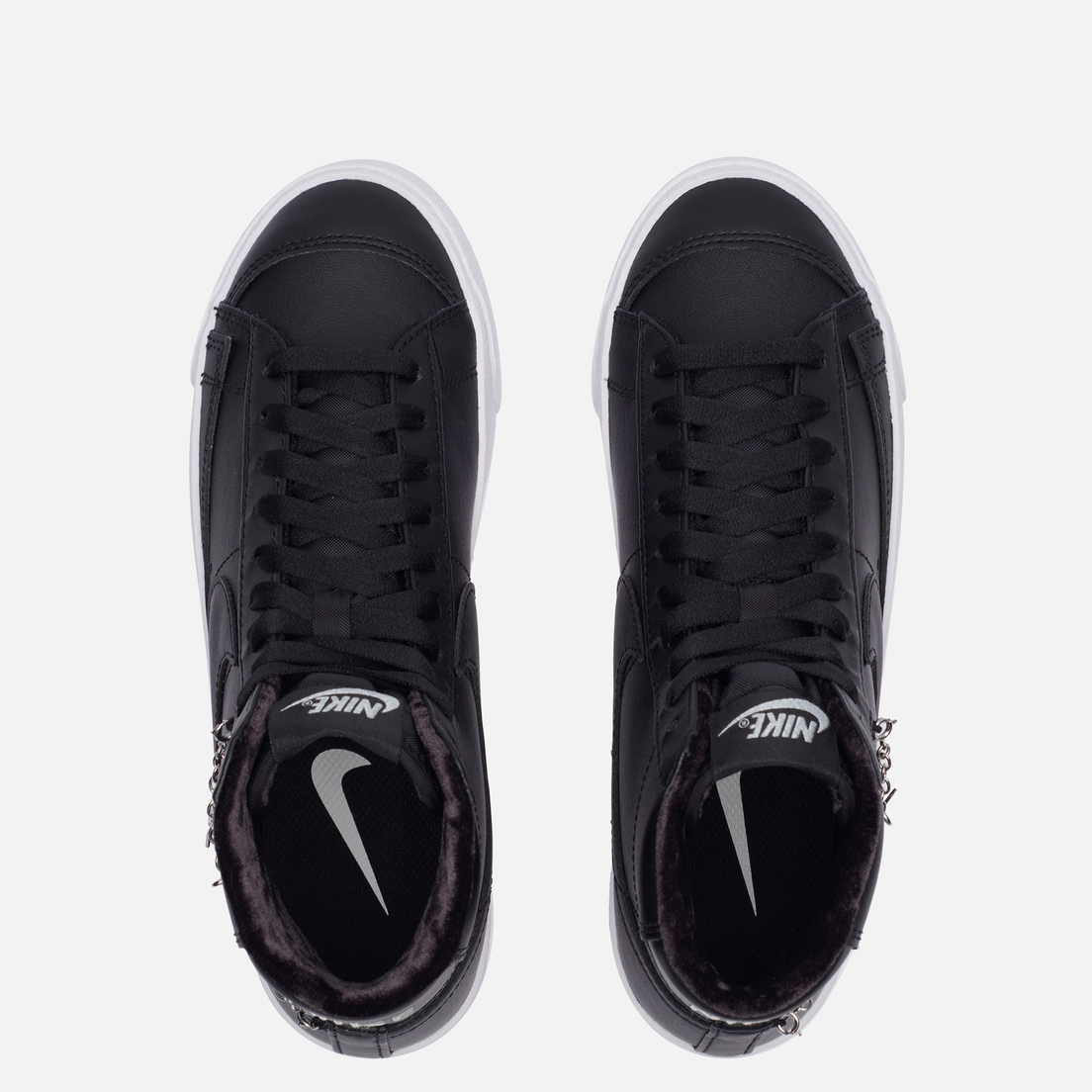 Nike blazer mid womens black online