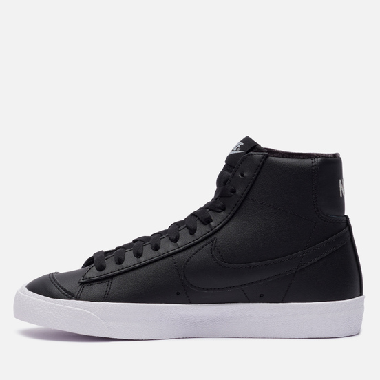 Женские кроссовки Nike Blazer Mid 77 LX Black/Black/Metallic Silver