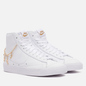 Женские кроссовки Nike Blazer Mid 77 LX White/White/Metallic Gold фото - 0