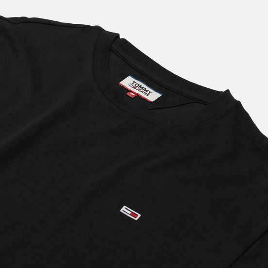 Мужская футболка Tommy Jeans Classics Organic Cotton Crew Neck Black