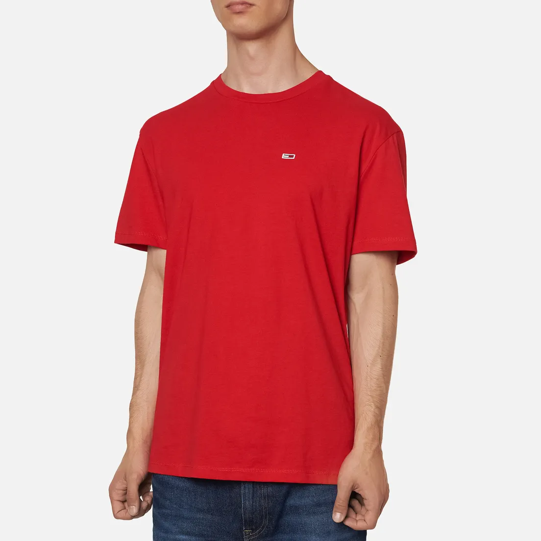 Tommy Jeans Мужская футболка Classics Organic Cotton Crew Neck