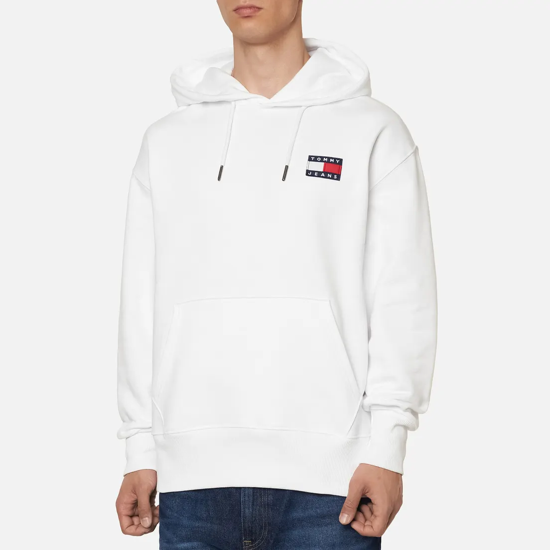 Tommy Jeans Мужская толстовка Tommy Badge Organic Cotton Hoodie