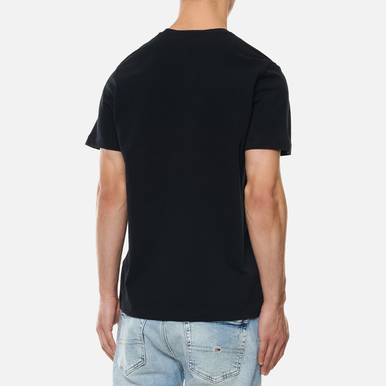 Мужская футболка Tommy Jeans Tommy Badge Regular Fit Black