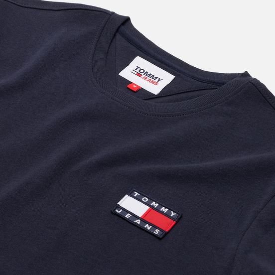 Мужская футболка Tommy Jeans Tommy Badge Regular Fit Twilight Navy