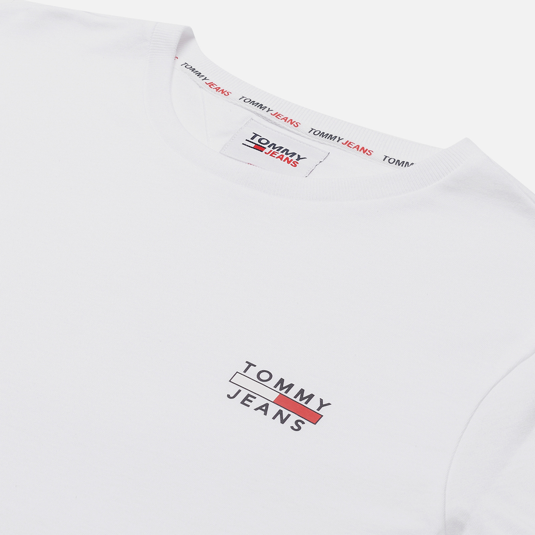 Tommy Jeans Мужская футболка Chest Logo Slim Fit